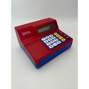 LEARNING RECOURCES PRETEND & PLAY CALCULATOR CASH REGISTER